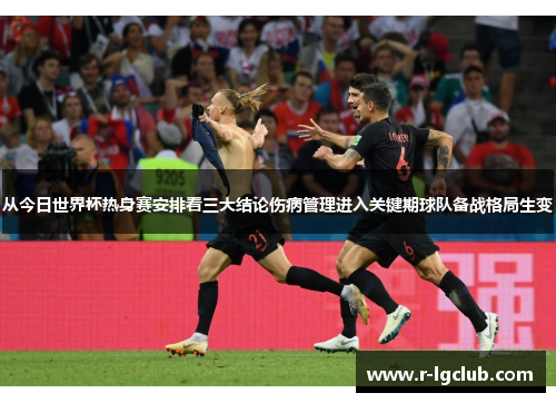 从今日世界杯热身赛安排看三大结论伤病管理进入关键期球队备战格局生变 从今日世界杯热身赛安排看三大结论伤病管理进入关键期球队备战格局生变